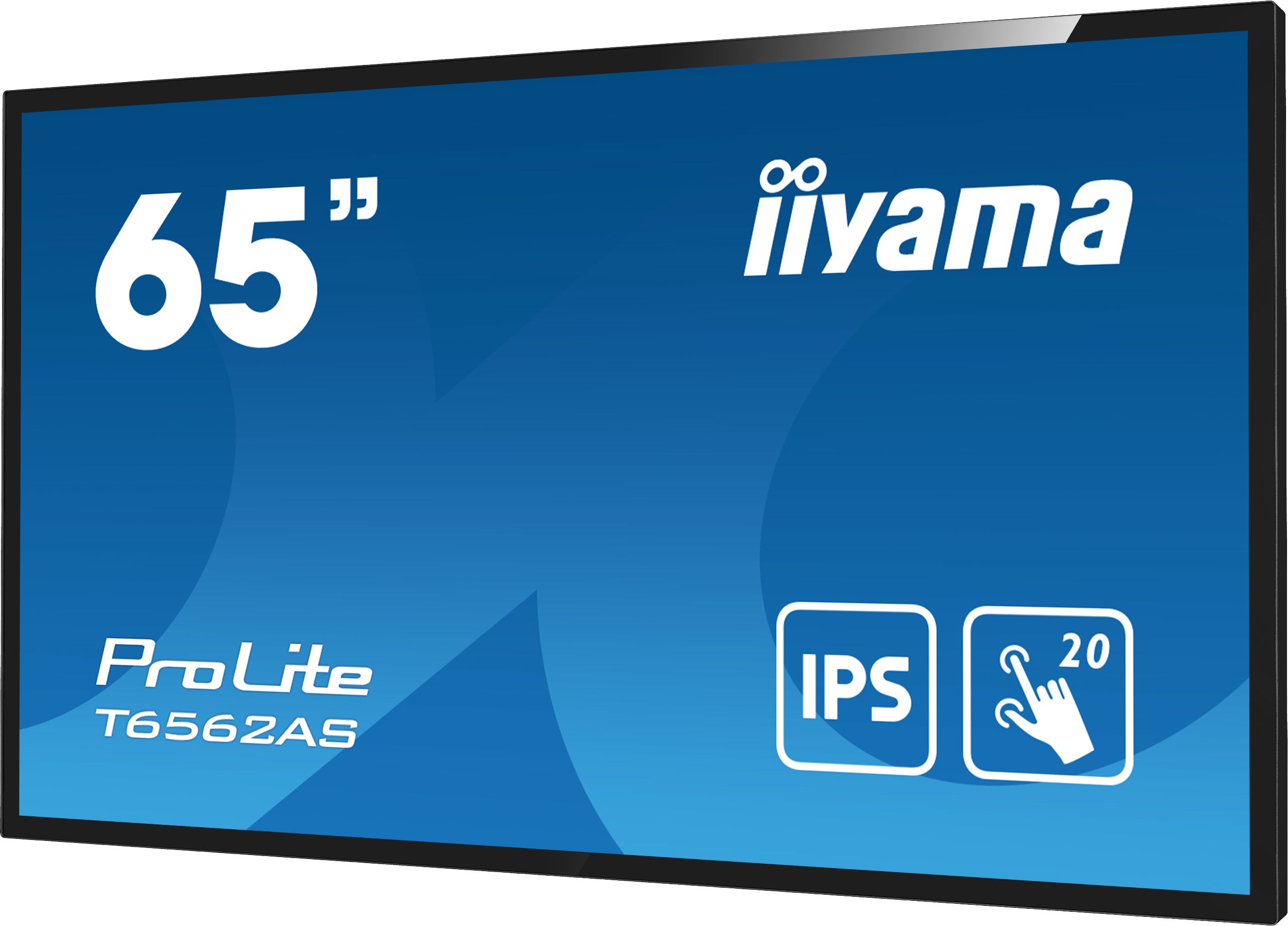 IIYAMA T6562AS-B1 Bild Zeitung Interaktiver Flachbildschirm 163,8 cm (64,5 ") IPS 500 CD/m² 4K Ultra HD Black Touchscreen-Prozessor Android 8.0 24/7