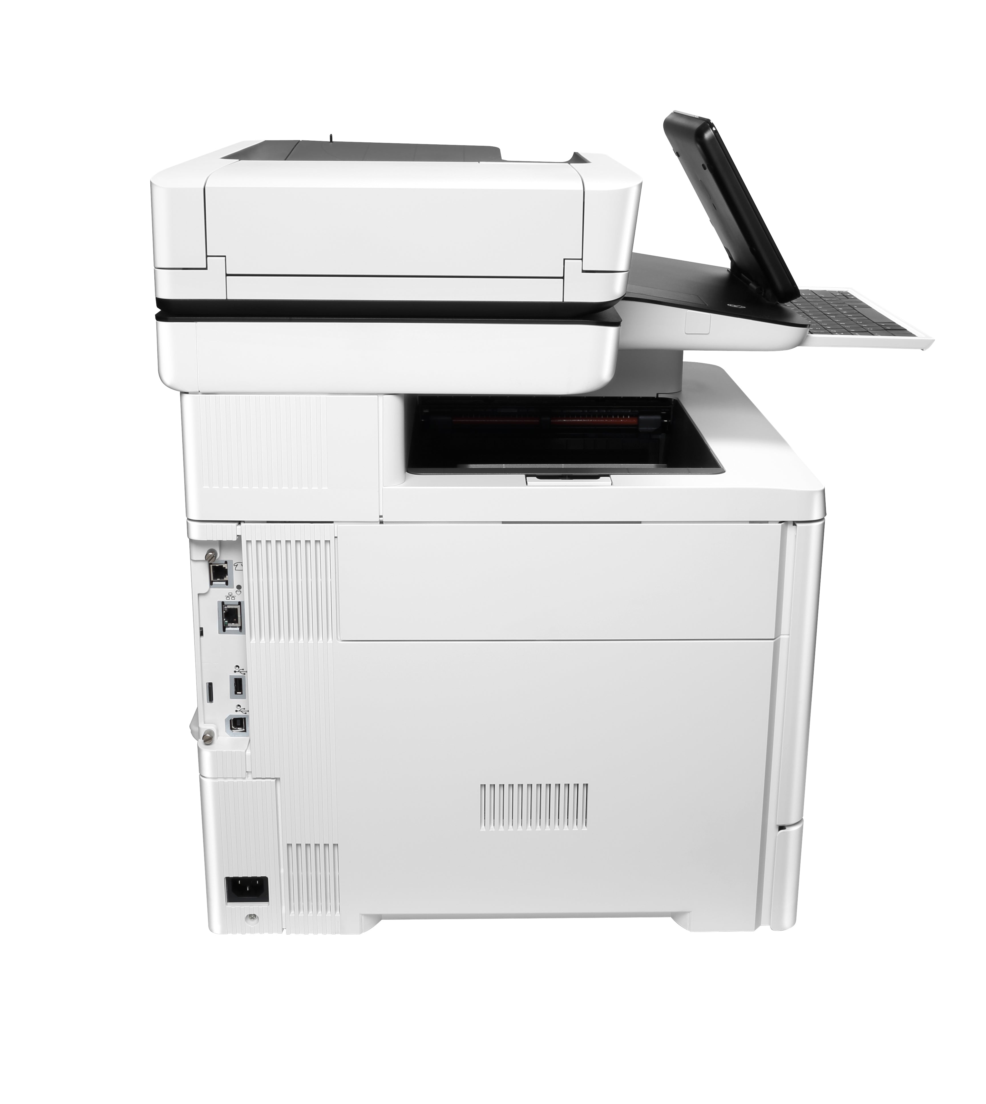 HP Color LaserJet Enterprise Flow MFP M577c, Farbe, Business-Drucker, Drucken, Kopieren, Scannen, Faxen, 100-Blatt-Zufuhrfach; Drucken über den vorderen USB-Anschluss; Scannen in E-Mail/PDF; Beidseitiger Druck