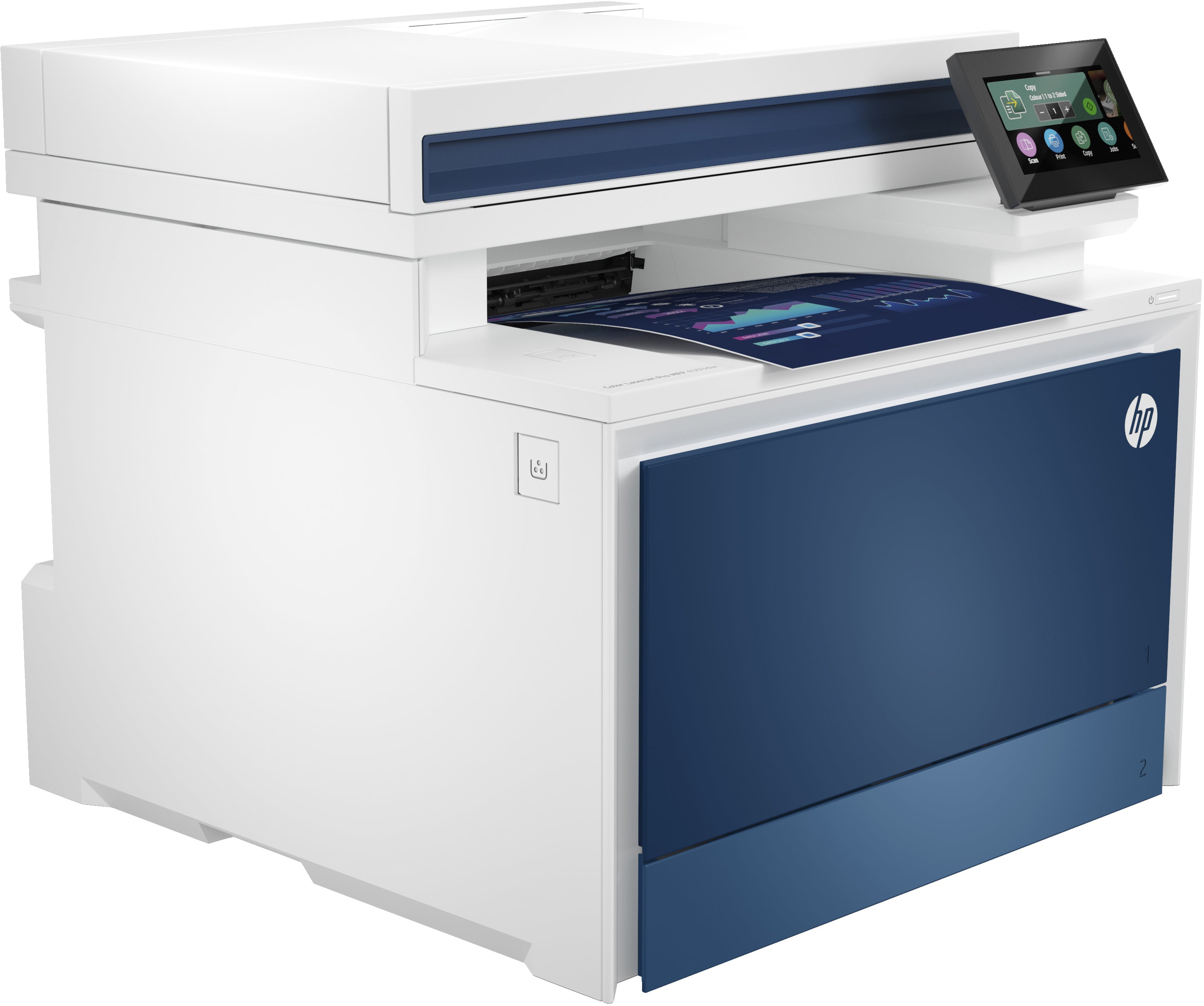 HP Color LaserJet Pro MFP 4303dw Drucker, Farbe, Drucker für kleine und mittlere Unternehmen, Drucken, Kopieren, Scannen, kabellos; Drucken Sie vom Telefon oder Tablet aus; Automatischer Dokumentenzuführer; Beidseitiger Druck