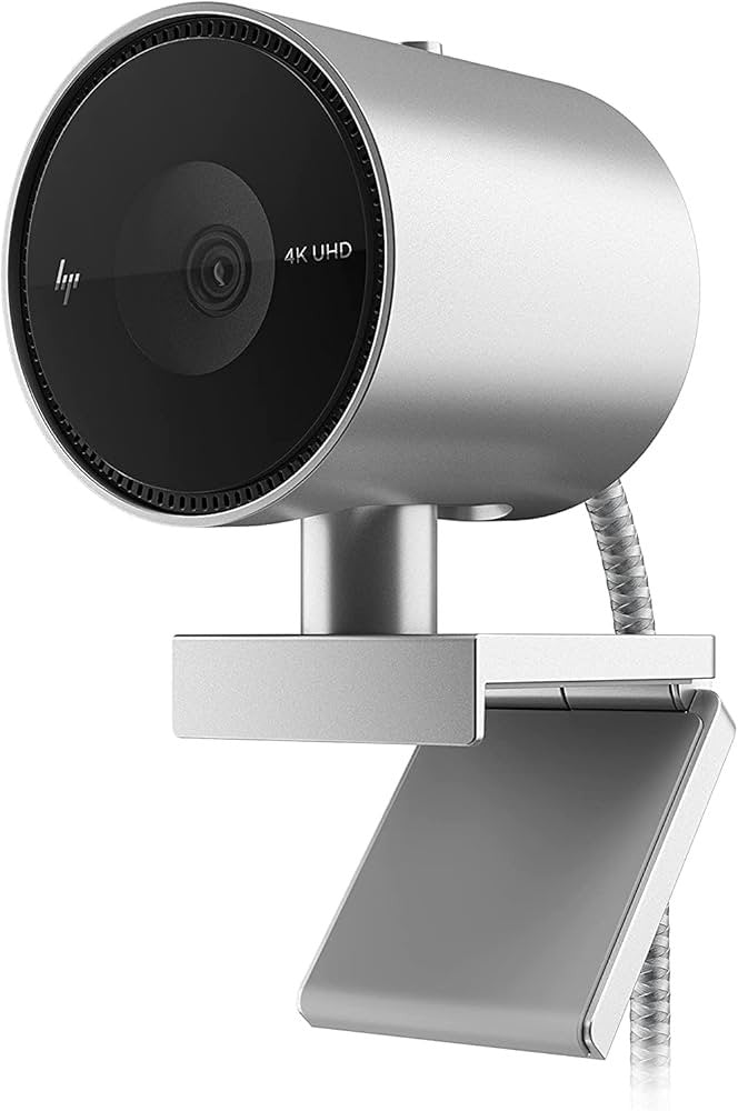 HP 950 webcam 4k UHD zilver