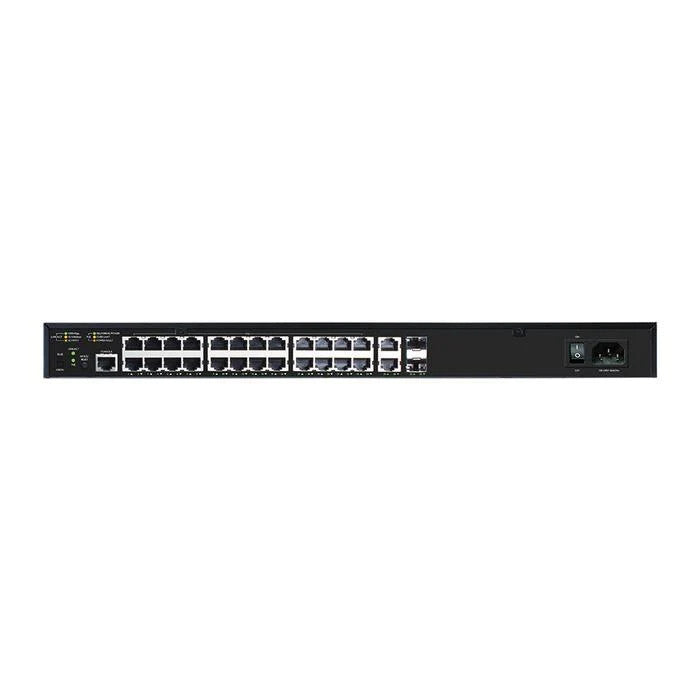 Luxul Wireless AMS-2624P-E network switch Managed L3 Gigabit Ethernet (10/100/1000) Power over Ethernet (PoE) Black