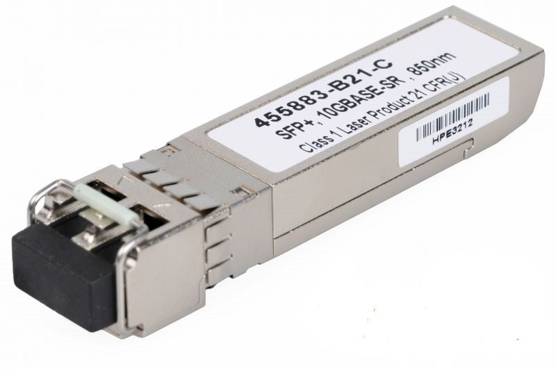 HPE BladeSystem c-Class 10Gb SFP+ SR Transceiver Netzwerk-Transceiver-Modul Glasfaser 10000 Mbit/s SFP+ 850 nm