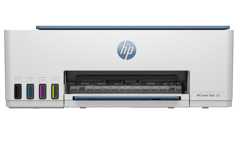 HP Smart Tank 585 All-in-One Printer, Home and home office, Print, copy, scan, Wireless; High volume printer tank; Print from phone or tablet; Scan to PDF