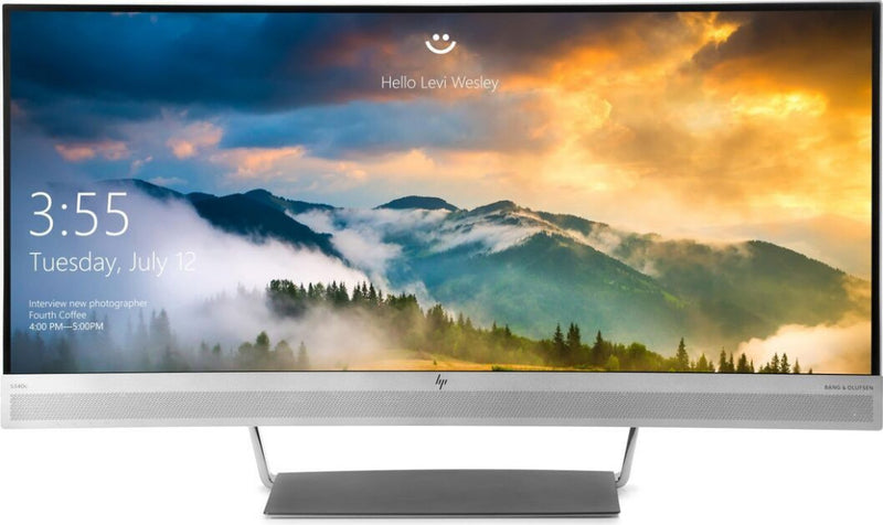 HP EliteDisplay S340c Computermonitor 86,4 cm (34 Zoll) 3440 x 1440 Pixel Quad HD Silber