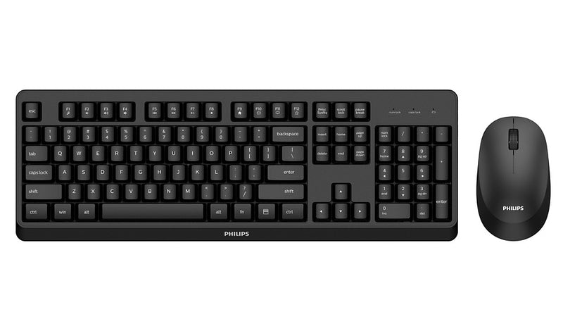 PHILIPS SPT6307BL Kabellose Tastatur und Maus SPT6307BL/00 