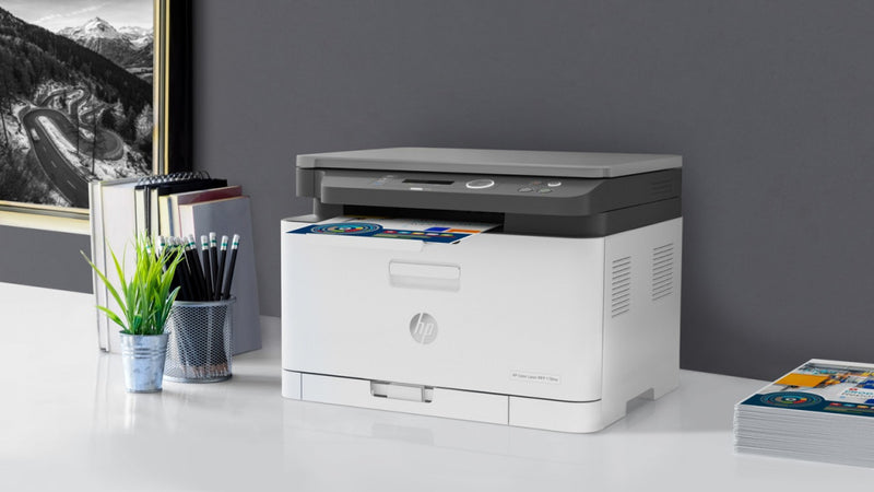 HP Color Laser MFP 178nw, Farbdrucker zum Drucken, Kopieren, Scannen, Scannen in PDF