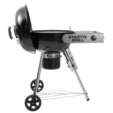 Start N Grill Holzkohlegrill 57 cm mit automatischer Zündung – SNG Evolution SNG22EVO230BK 