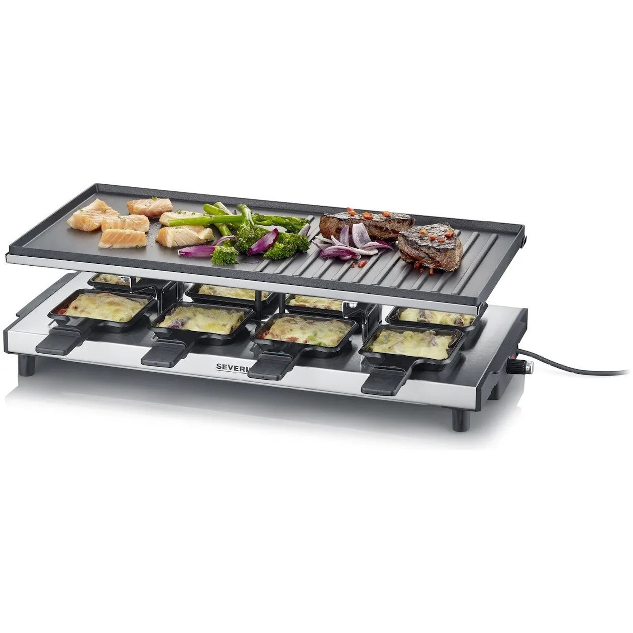 Severin RG2375 - Gourmet-Set mit 8 Pfannen