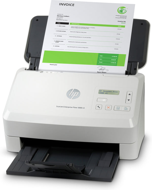 HP Scanjet Enterprise Flow 5000 s5 Seitenscanner 600 x 600 DPI A4 Weiß