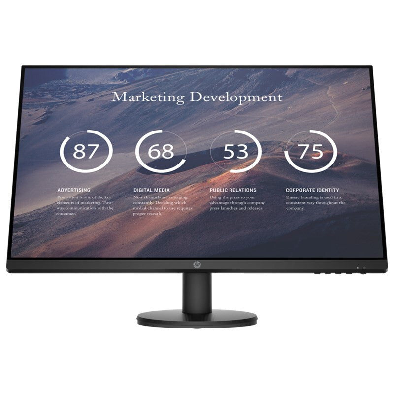 HP P27v G4 Computermonitor 68,6 cm (27 Zoll) 1920 x 1080 Pixel Full HD LCD Schwarz