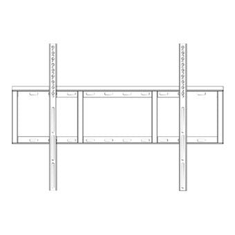 SMART Technologies WM-SBID-200 Flachbildschirm-Tischhalterung Wand Schwarz