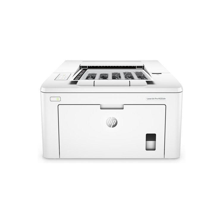 HP LaserJet Pro M203dn-Drucker, Schwarzweiß, Drucker für Zuhause und Heimbüro, Drucken, Drucken vom Telefon oder Tablet; Beidseitiger Druck; JetIntelligence-Patrone