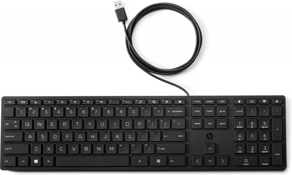 HP Wired Desktop 320K-Tastatur QWERTZ (Schweiz) 9SR37AA#UUZ 