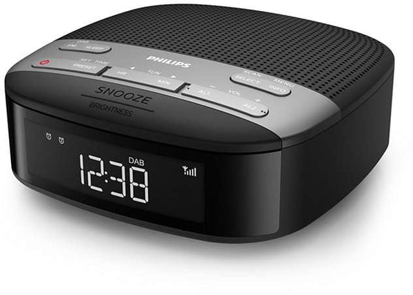 Philips TAR3505/12 Radiouhr Digital Schwarz, Grau