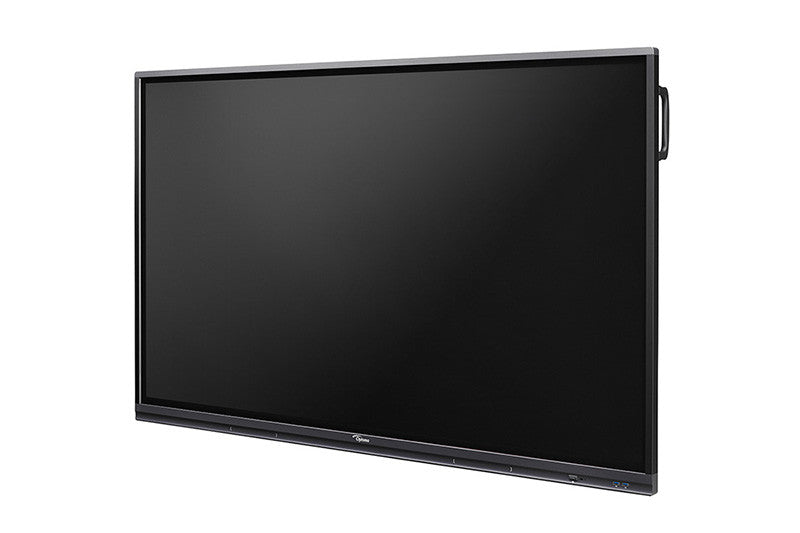 Optoma 5652RK+ Interaktiver Flachbildschirm 165,1 cm (65") LED WiFi 400 cd/m² 4K Ultra HD Schwarz Touchscreen Android 11