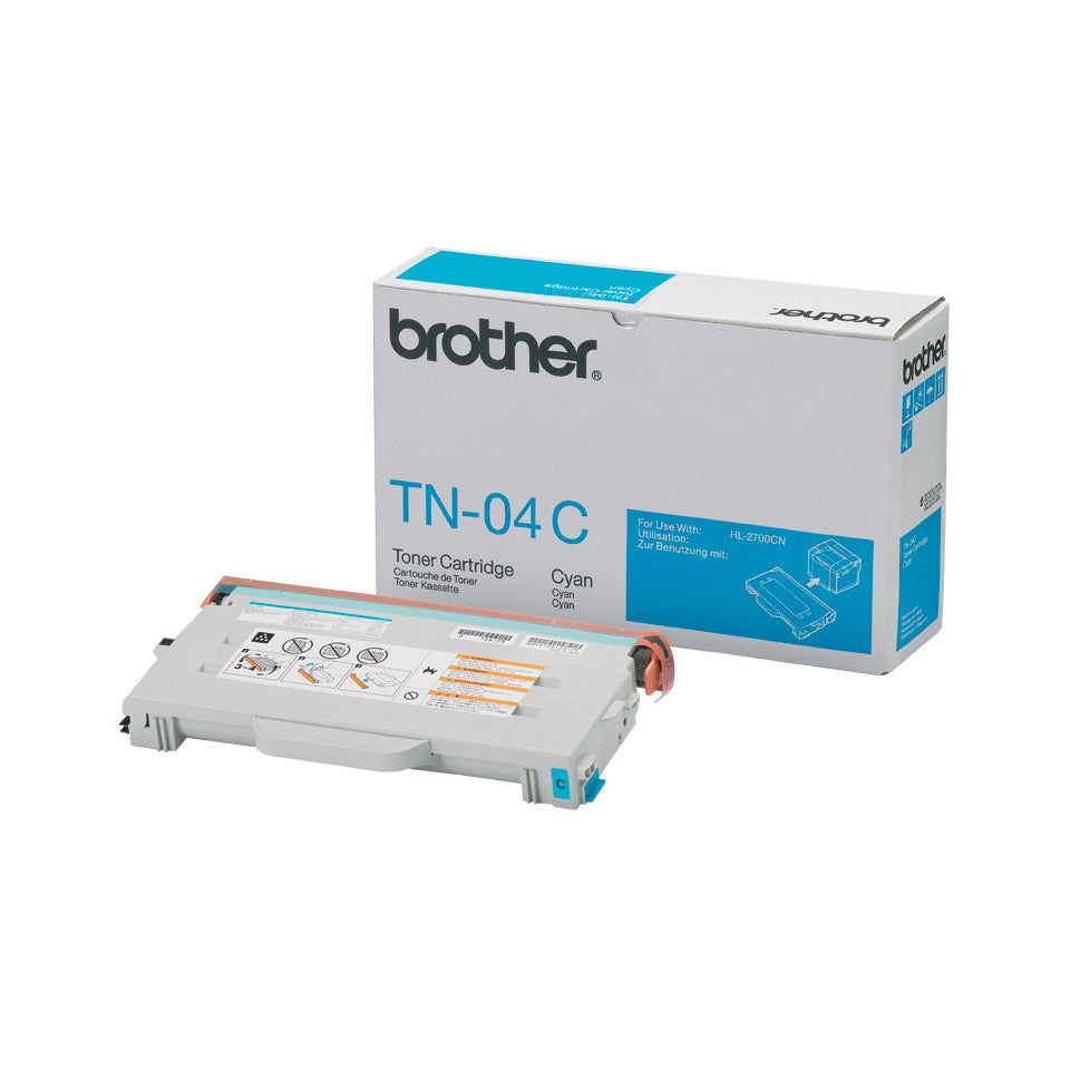 Brother TN04C Tonerkartusche 1 Stück Original Cyan