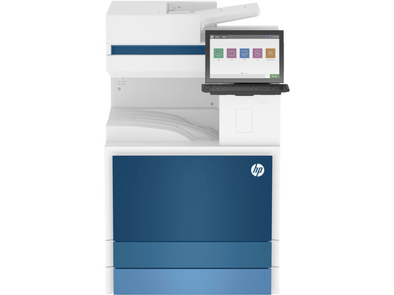 HP Color LaserJet Managed Flow MFP E786z, Farbe, Drucker für Unternehmen, Drucken, Kopieren, Scannen, Faxen (optional), Duplexdruck; Doppelseitiges Scannen