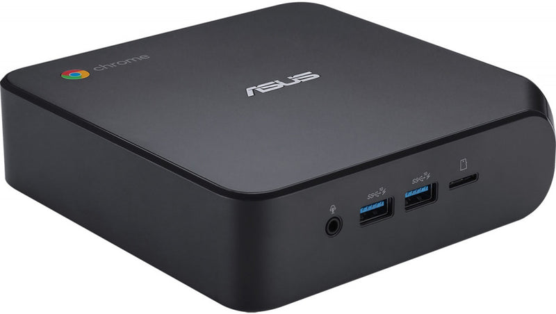 ASUS CHROMEBOX4-G5007UN Intel® Core™ i5 i5-10210U 4 GB DDR4-SDRAM 128 GB SSD ChromeOS Mini-PC Schwarz