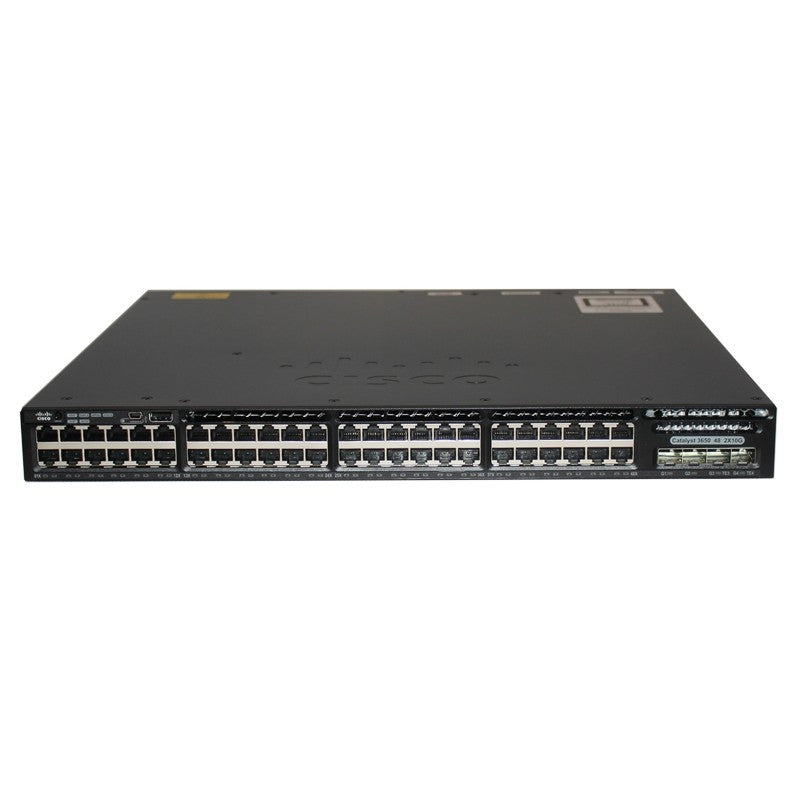 CISCO Catalyst 3650 48 Port 4X10G Uplink 2XPSU 3XFAN WS-C3650-48TQ-L-QPV01 