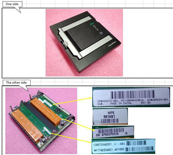 HPE SPS-Rechenmodul-Verbindungsbaugruppe (680) 842472-001