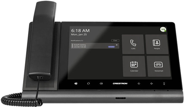 CRESTRON Flex 10" Video-Tischtelefon UC-P10-TC-HS-I