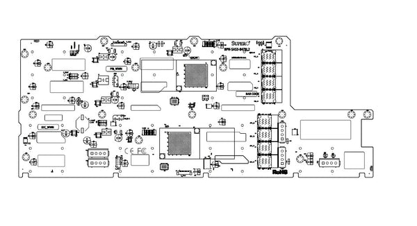 SUPERMICRO SAS SNGL Exp Backplane BPN-SAS3-847EL1