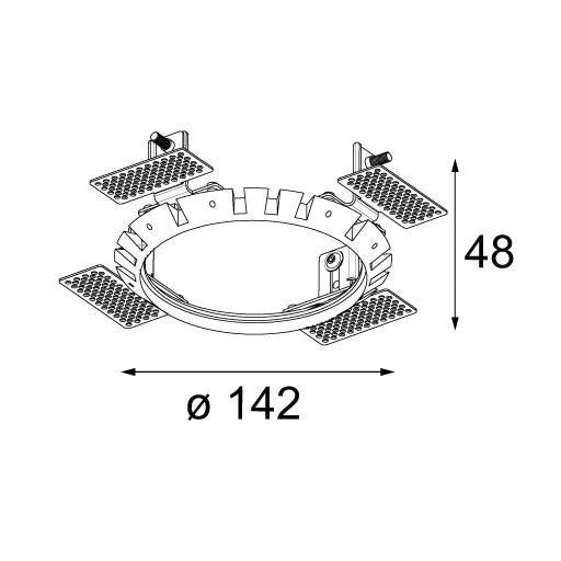 Modular Sunken Ring Ø146 14204030