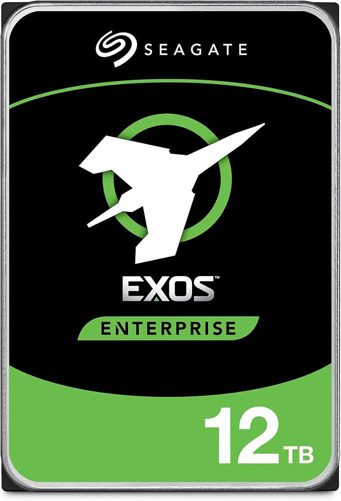 Interne Festplatte Seagate Enterprise Exos X16, 12 TB, 7200 U/min, 256 MB, 3,5-Zoll-SAS