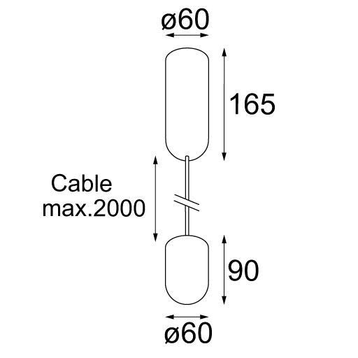 Modulares Placebo up LED 2700K 12620241