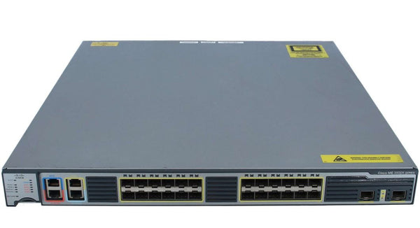 CISCO Ethernet Access Switch 24 GE SFP+ 2 10GE SFP+ 1X PSU ME-3600X-24FS-M-QPV01