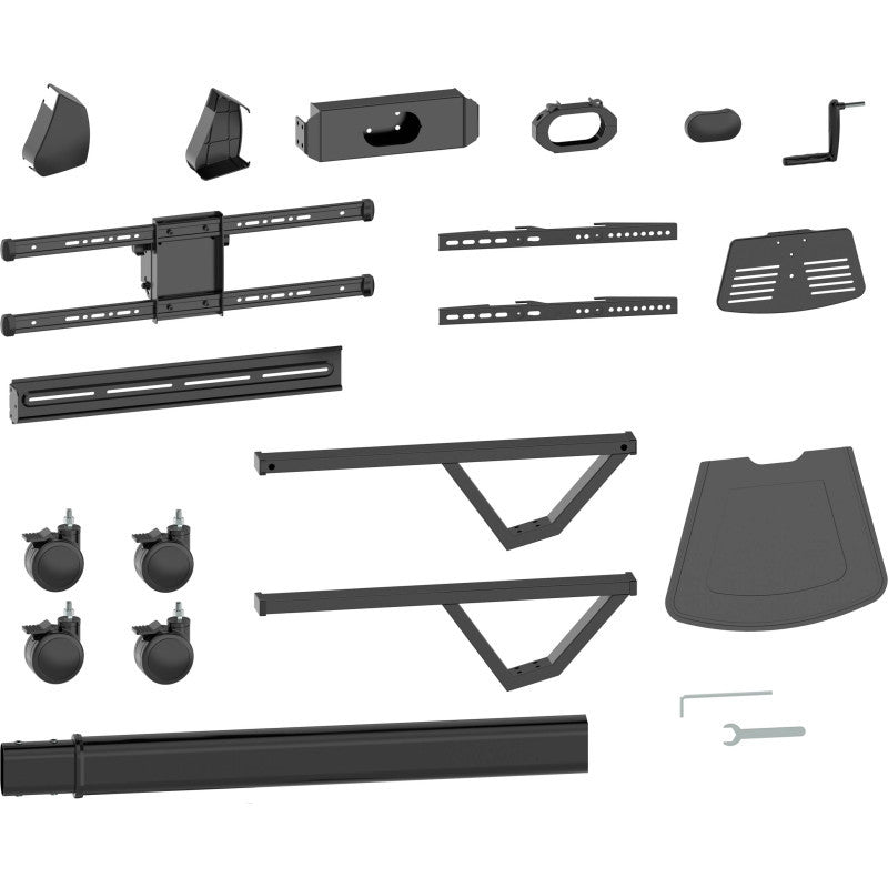 Vision VFM-F20 Flachbildschirm-Tischständer 177,8 cm (70 Zoll) Boden Schwarz