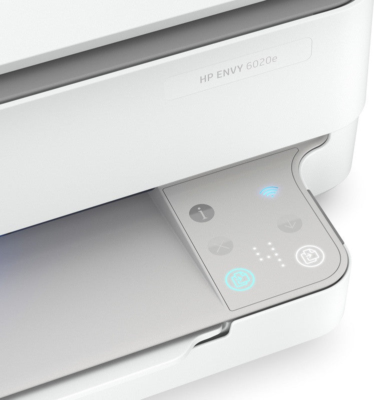 HP ENVY HP 6020e All-in-One-Drucker, Farbe, Drucker für Zuhause und Heimbüro, Drucken, Kopieren, Scannen, kabellos; HP+; Geeignet für HP Instant Ink; Drucken Sie von einem Telefon oder Tablet aus