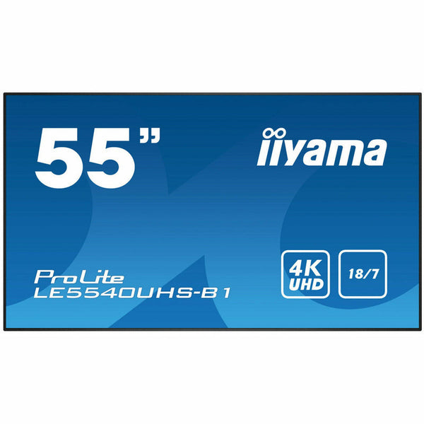 iiyama LE5540UHS-B1 Display Zeitung 138,7 cm (54,6 Zoll) LED 350 cd/m² 4K Ultra HD Schwarz Android 18/7 