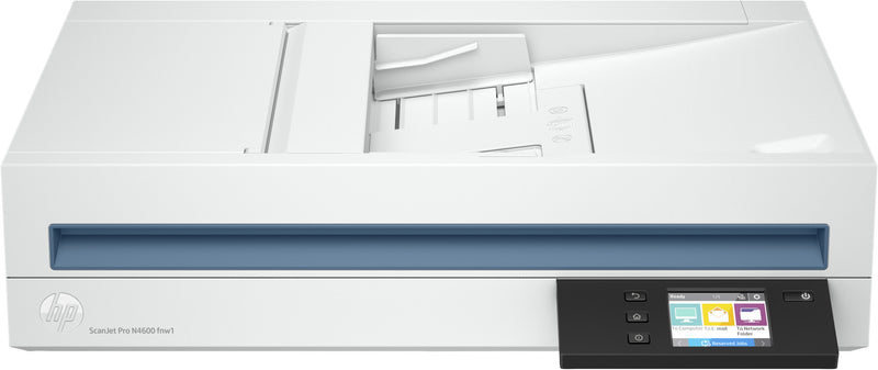 HP Scanjet Pro N4600 fnw1 Flatbed/ADF Scanner 1200 x 1200 DPI A5 White