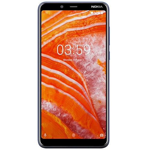 Nokia 3.1 Plus 15,2 cm (6 Zoll) Dual-SIM Android 8.1 4G Micro-USB 3 GB 32 GB 3500 mAh Blau