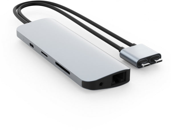 TARGUS Hyper Viper 10-IN-2 USB-C-Hub Grau HD392-GRAU 