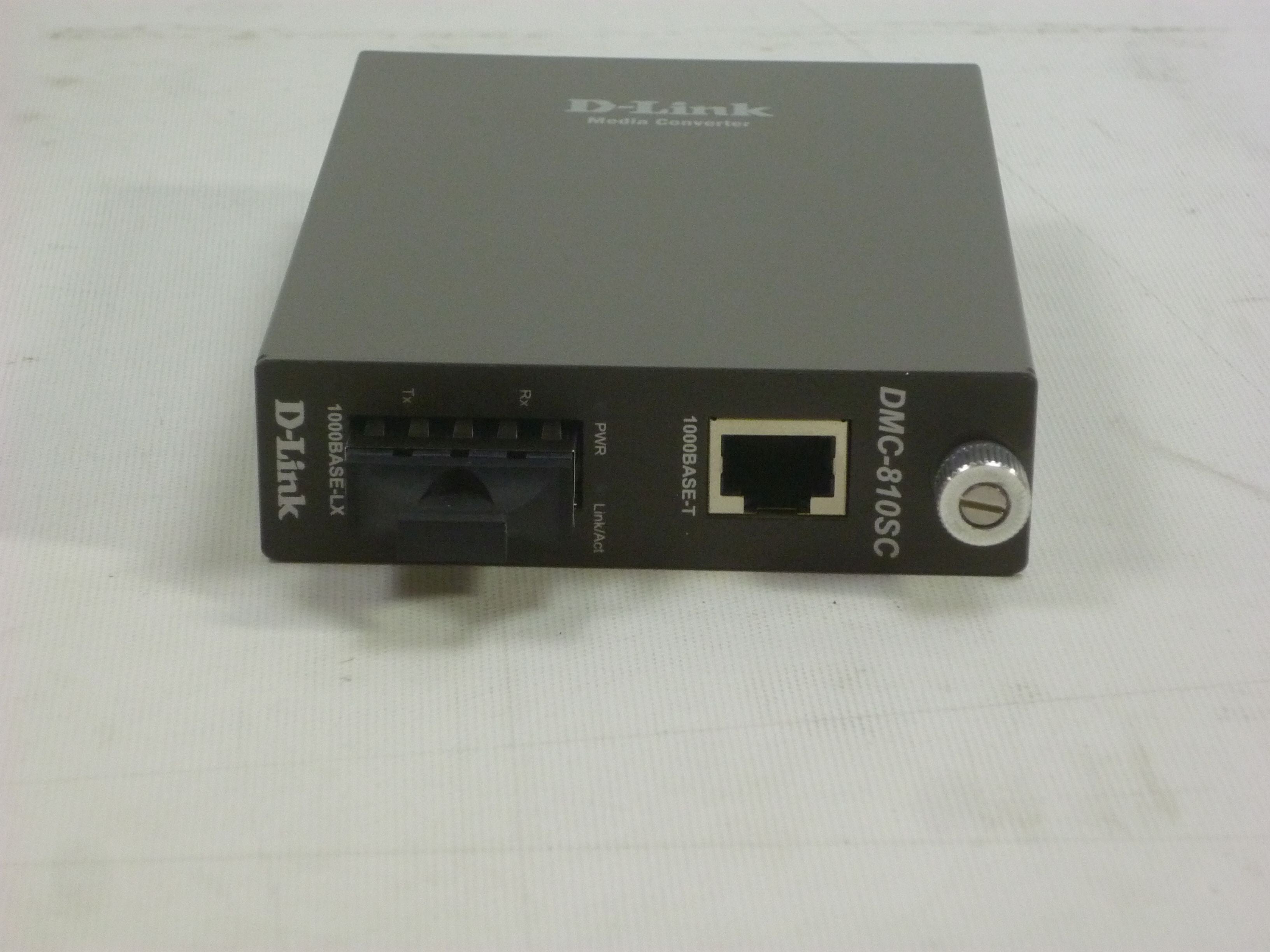 D-Link DMC-810SC Netzwerk-Medienkonverter 2000 Mbit/s 1310 nm Schwarz