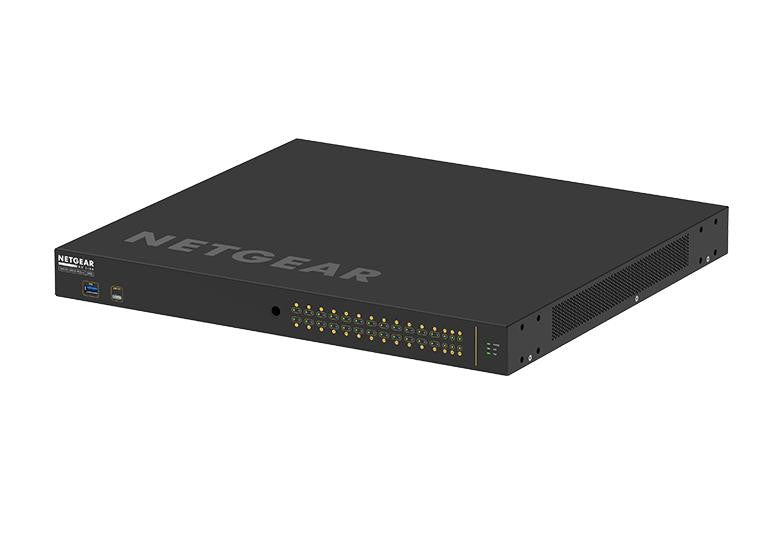 NETGEAR GSM4230UP Managed L2/L3 Gigabit Ethernet (10/100/1000) Power over Ethernet (PoE) 1U Schwarz