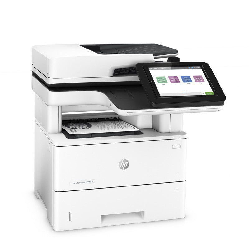 HP LaserJet Enterprise MFP M528dn, Schwarzweiß, Drucker zum Drucken, Kopieren, Scannen und optionalen Faxen, Drucken über USB-Anschluss an der Vorderseite; Scannen an E-Mail; Doppelseitiger Druck; Doppelseitiges Scannen