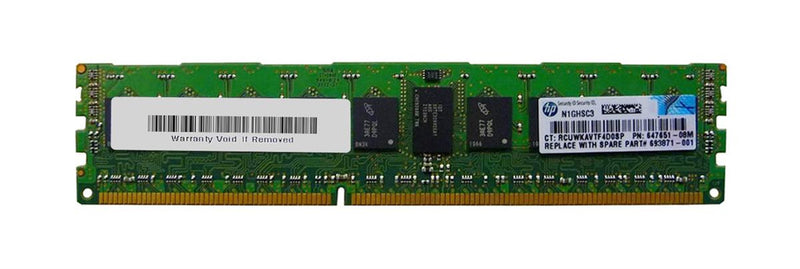 HPE SPS-DIMM 8 GB PC3-12800R ipl 1GX4 693871-001