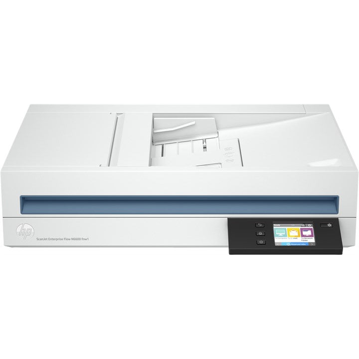 HP Scanjet Enterprise Flow N6600 fnw1 Flachbett-/ADF-Scanner, 1200 x 1200 DPI, A4, Weiß