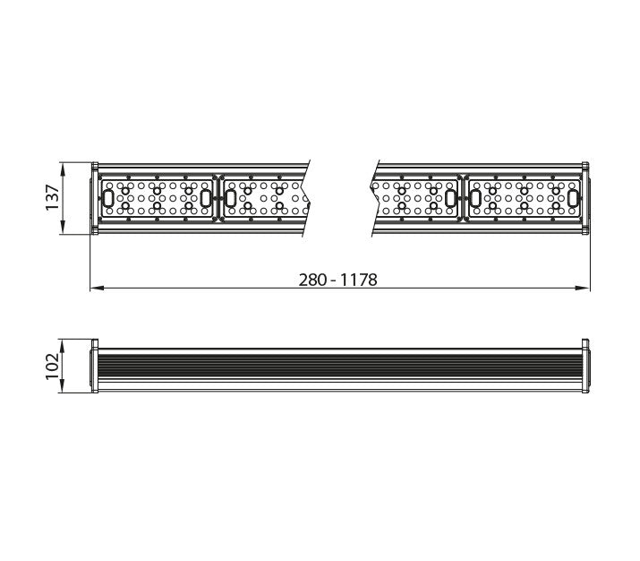 ProLumia LED Pro-Stock LED Pro-Stock Standard 90 W 3000 K 120-Grad-Linse 40644026