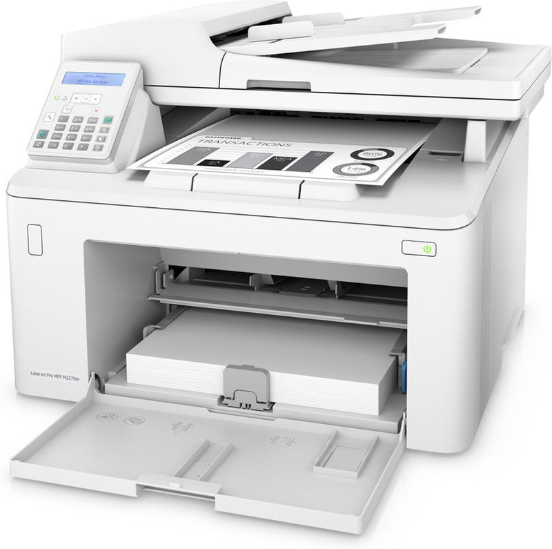 HP LaserJet Pro MFP M227fdn, Schwarzweiß, Drucker für Unternehmen, Drucken, Kopieren, Scannen, Faxen